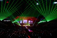 「2016 BTS LIVE ＜花様年華 on stage : epilogue＞ ～Japan Edition～」東京公演の様子。（提供：ポニーキャニオン）