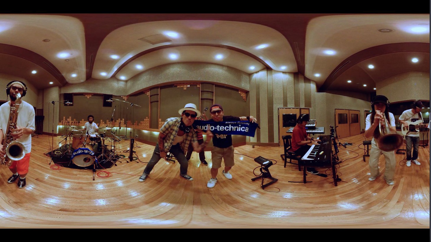「AT-VR 360° Live EX -from SANABAGUN.-」のビジュアル。