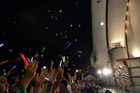 「サマーファンデーション」で放たれたジェットバルーン。