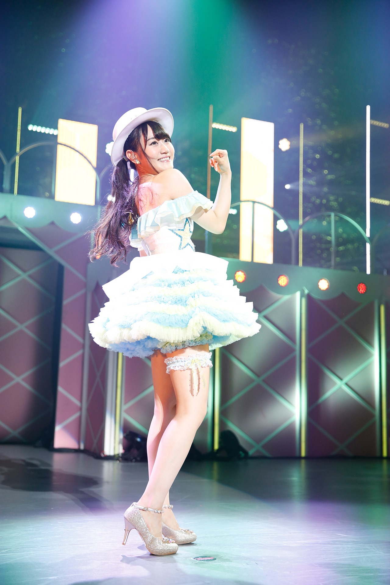 小倉唯「High-Touch☆Summer」群馬・桐生市市民文化会館 シルクホール公演の様子。（撮影：江藤はんな）