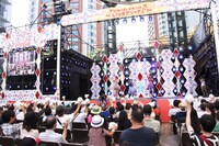 シノバニ「おんなのこ☆おとこのこ」お披露目イベントの様子。