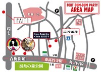 「FORT DUM-DUM PARTY」エリアマップ