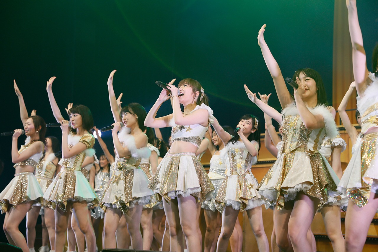 HKT48「HKTがAKB48グループを離脱？国民投票コンサート」最終公演の様子。(c) AKS