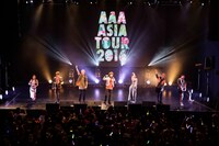 8月13、14日に台湾 台北・ATT SHOW BOXにて2度目のアジアツアーをスタートさせたAAA。（写真提供：エイベックス・ライヴ・クリエイティヴ）
