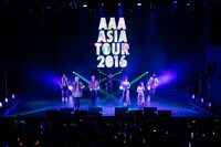 8月13、14日に台湾 台北・ATT SHOW BOXにて2度目のアジアツアーをスタートさせたAAA。（写真提供：エイベックス・ライヴ・クリエイティヴ）