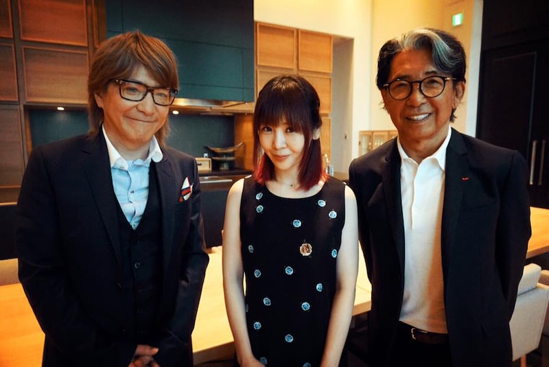 左から小室哲哉、大森靖子、高田賢三（SEPT PREMIERES by Kenzo Takada）。