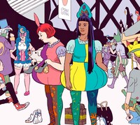 チャラン・ポ・ランタン「借りもの協奏」CD盤ジャケット