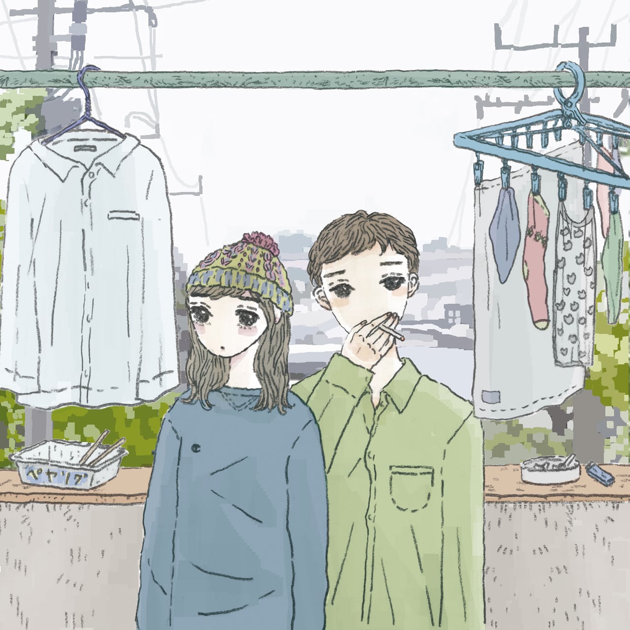 宇宙ネコ子、兎丸愛美が切ない表情で渋谷歩く新曲MV