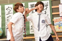 VTRフリをするユーキとリョウガ。