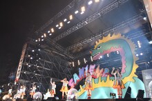 私立恵比寿中学「エビ中 夏のファミリー遠足 略してファミえん in 富士急 2016」の様子。