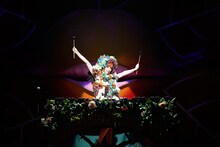 きゃりーぱみゅぱみゅ「KPP 5iVE YEARS MONSTER WORLD TOUR 2016 in Tokyo」の様子。
