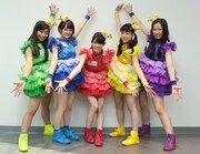 台湾で行った記者会見時のチームしゃちほこ。