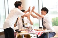 コーイチのスーパープレイ挑戦の様子。