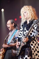 左から和嶋慎治、橘高文彦。（撮影：齋藤明）