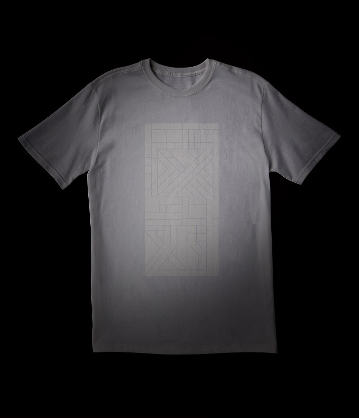 amazarashi「涅槃原則Tシャツ」反対バージョンの表面イメージ図。