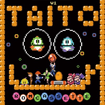 V.A.「Rom Cassette Disc in TAITO Vol.1」ジャケット