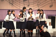 さくら学院「秋桜学園合唱部」ゲネプロの様子。