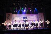 さくら学院「秋桜学園合唱部」ゲネプロの様子。