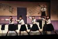 さくら学院「秋桜学園合唱部」ゲネプロの様子。