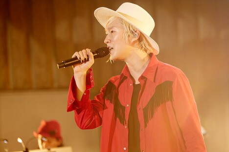 山田義孝（Vo）（撮影：岩崎真子）