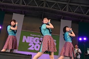 2015年7月に埼玉・所沢航空記念公園で行われた「NEGiFES~Negicco 12th Birthday~」の様子。