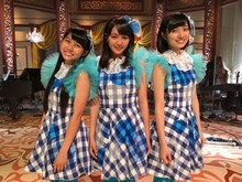 ガチンコ3。左から鈴木萌花、愛来、雨宮かのん。（写真提供：音組）