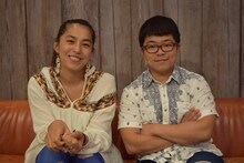 左から福原美穂、さかいゆう