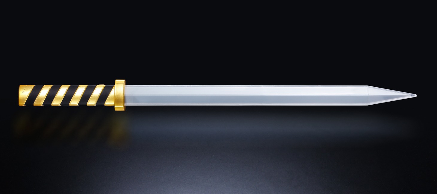 「TAMASHII Lab 宇宙刑事ギャバン レーザーブレード」見本 (c)東映