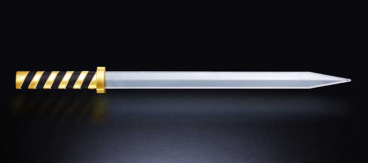 TAMASHII Lab 宇宙刑事ギャバン レーザーブレード」見本 (c)東映  