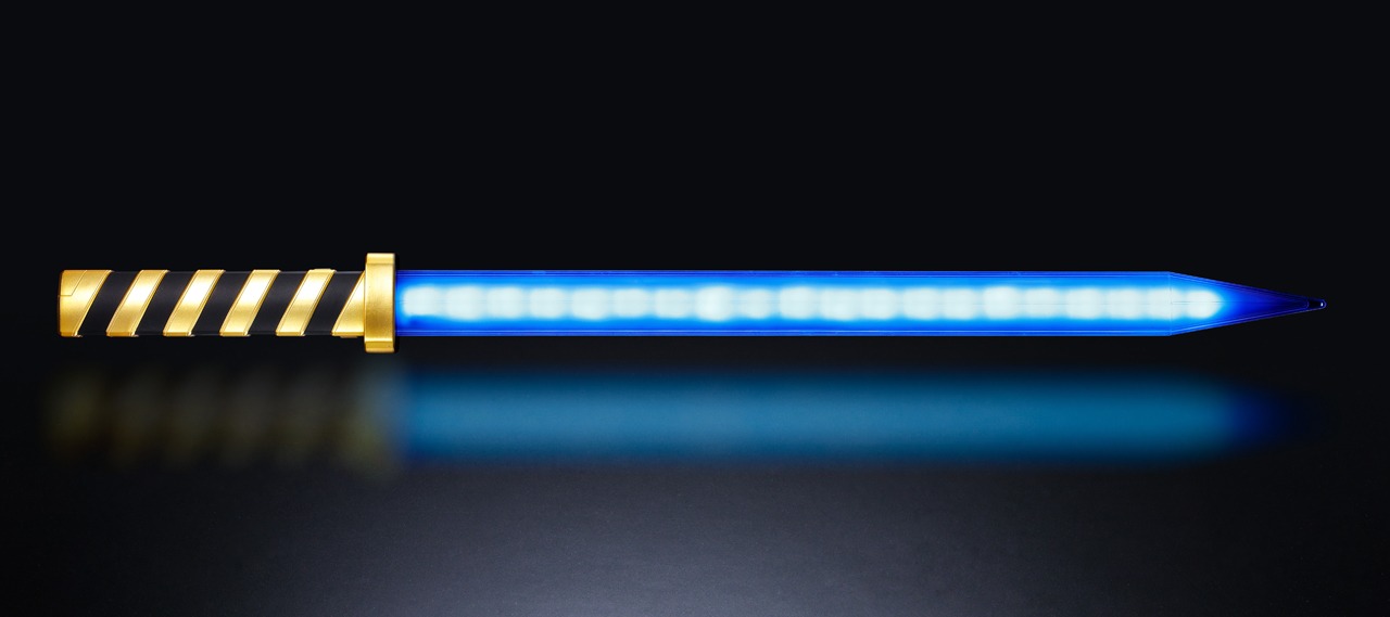 「TAMASHII Lab 宇宙刑事ギャバン レーザーブレード」見本 (c)東映