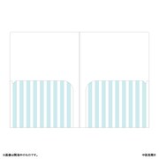 クリアファイルの内面のイメージ。