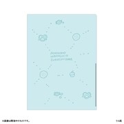 クリアファイルの裏面。