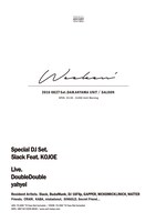 「Weeken'」フライヤー