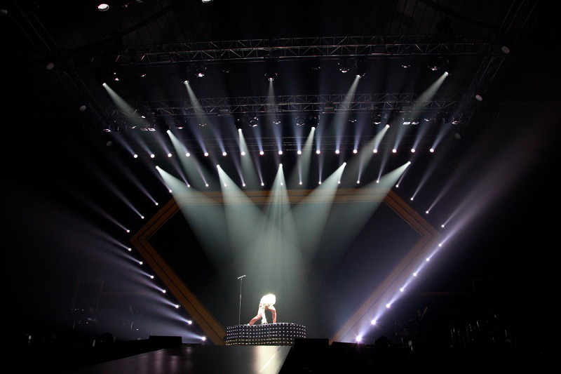 「JUNHO（From 2PM）Solo Tour 2016 "HYPER"」最終公演の様子。（写真提供：EPICレコード）