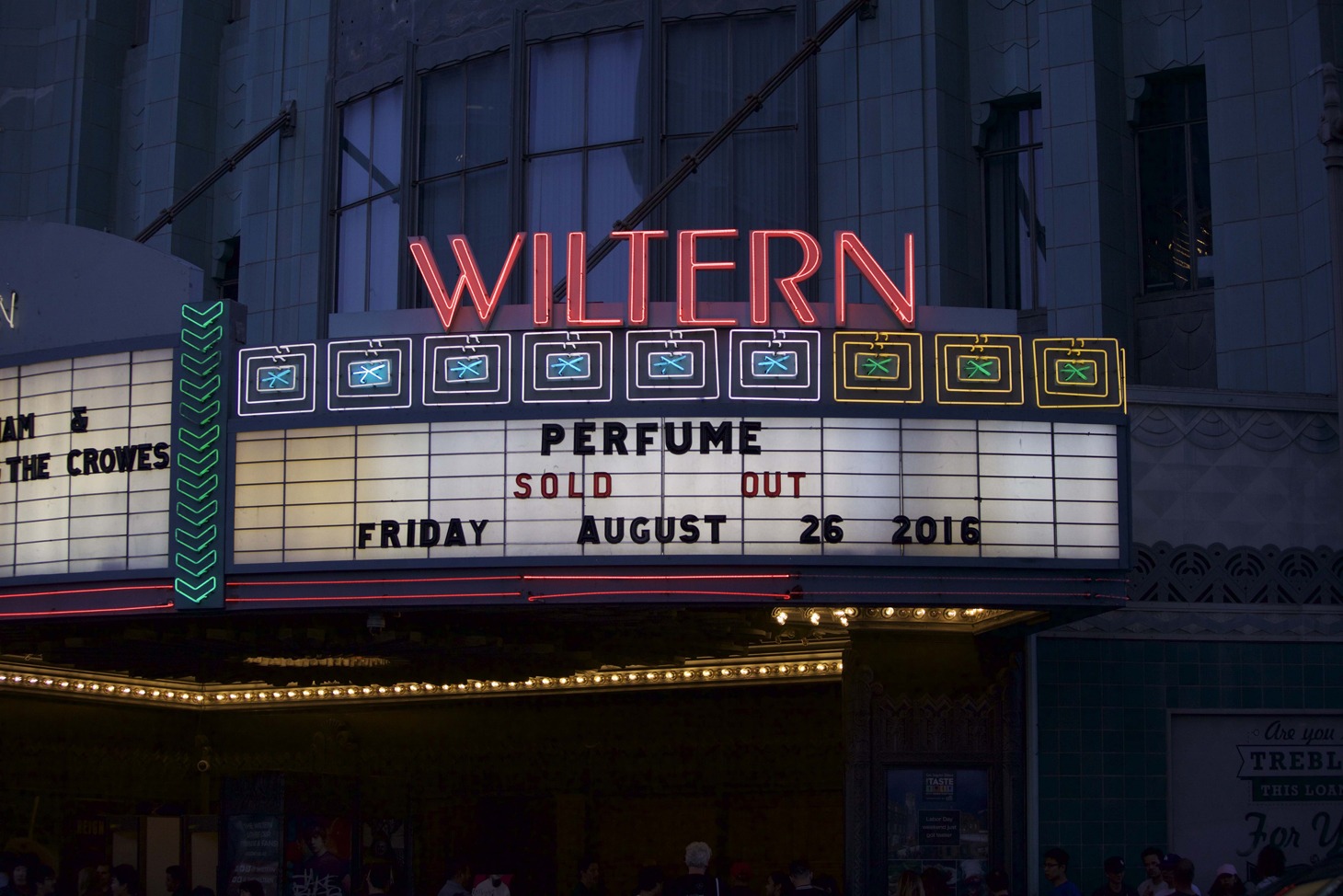 ロサンゼルス公演の会場となったThe Wiltern。（Photo by Koury Angelo）