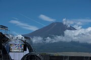 「SPACE SHOWER SWEET LOVE SHOWER 2016」会場に姿を見せた富士山。