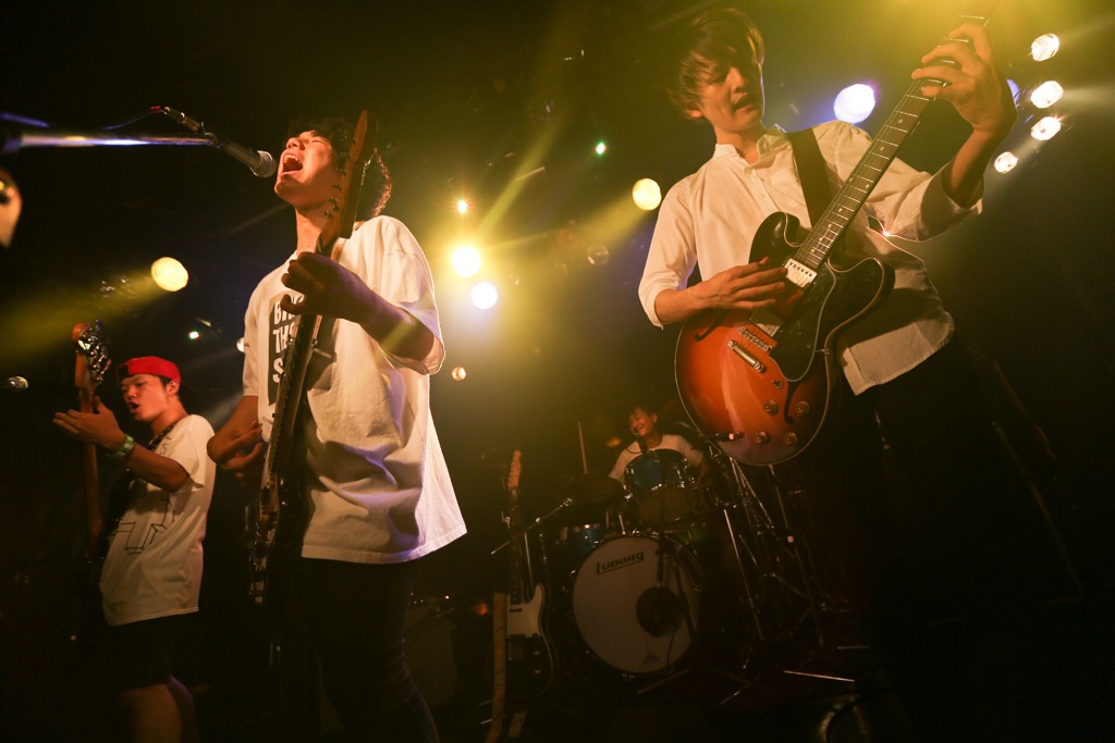 Brian the Sun「Brian the Sun×KINOTO 15th ANNIV.！」東京・渋谷club乙-kinoto-公演の様子。（写真提供：EPICレコードジャパン）