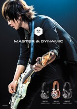 INORANを起用したMASTER & DYNAMICのポスター。