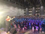 「24時間テレビ 愛は地球を救う」の会場の様子。