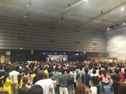 「24時間テレビ 愛は地球を救う」の会場の様子。