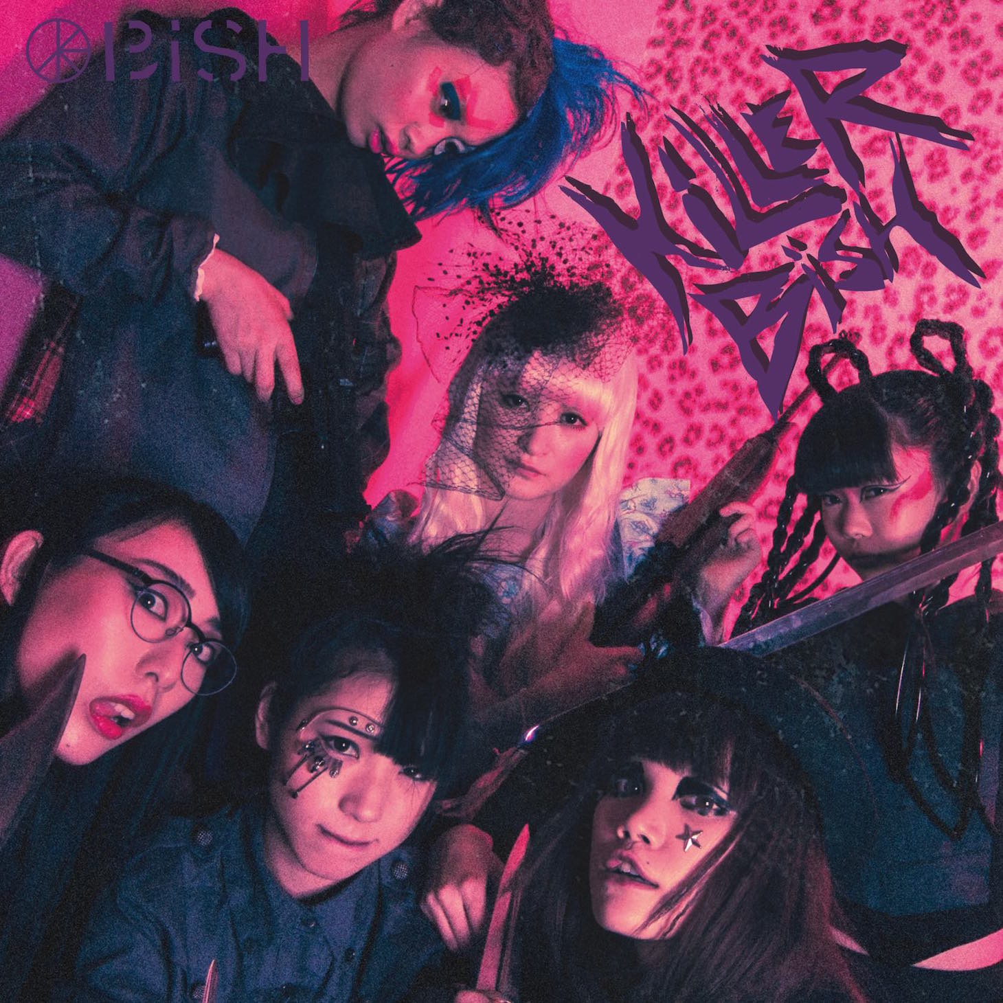 BiSH「KiLLER BiSH」CD盤ジャケット
