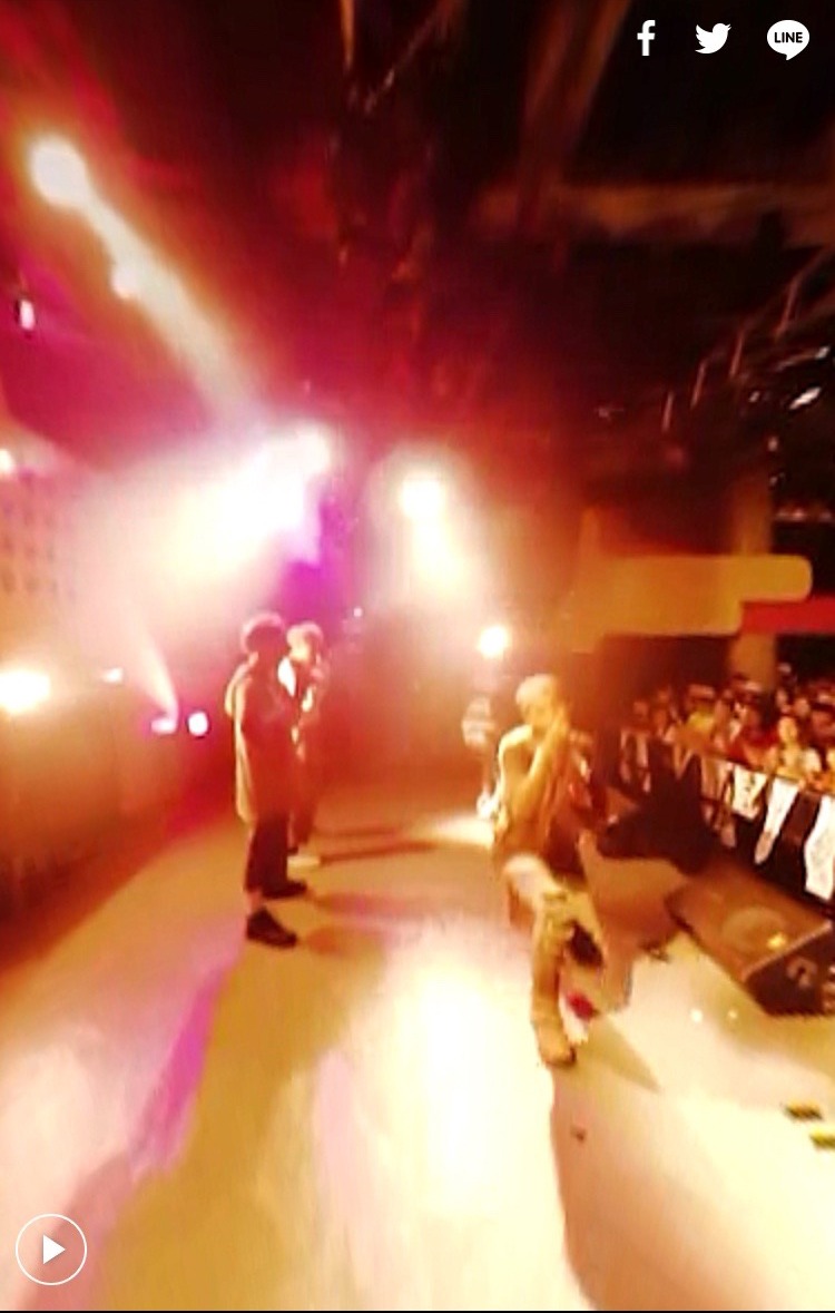 FlowBack「Come A Long Way」ミュージックビデオのワンシーン。