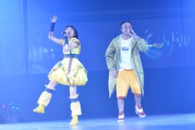 伊藤千由李と ZEN-LA-ROCK。