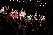 Sugar's Campaign「Sugar's Campaign単独公演『あしたの食卓』」東京・UNIT公演の様子。（Photo by TSUNEO KOGA）