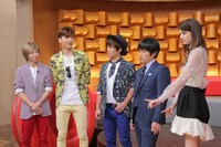 w-inds.のトークコーナーの様子。