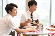 左からコーイチ、ユースケ。