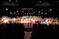 「@JAM×ナタリー EXPO 2016 幕張でちゃいまSHOWROOM」結果発表の様子。