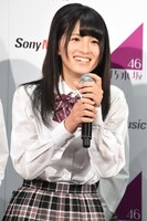 2016年9月4日に行われた3期生の加入発表会のときの大園桃子。