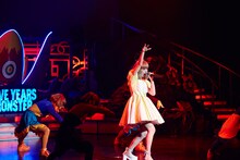 きゃりーぱみゅぱみゅ「スカパー！SUPER LIVE “KPP 5iVE YEARS PREMIUM LIVE in HAWAII”」の様子。