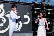 福田彩乃と高橋優。（写真提供：Warner Music Japan）